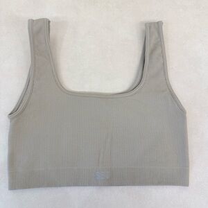 Set Active Ribbed Sports Bra Size Small